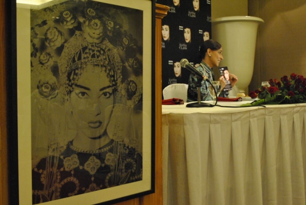 Maria Callas, Cherie Gil at 